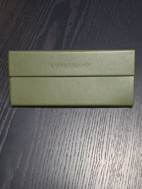 Longchamp Olive Green Sunglasses Case